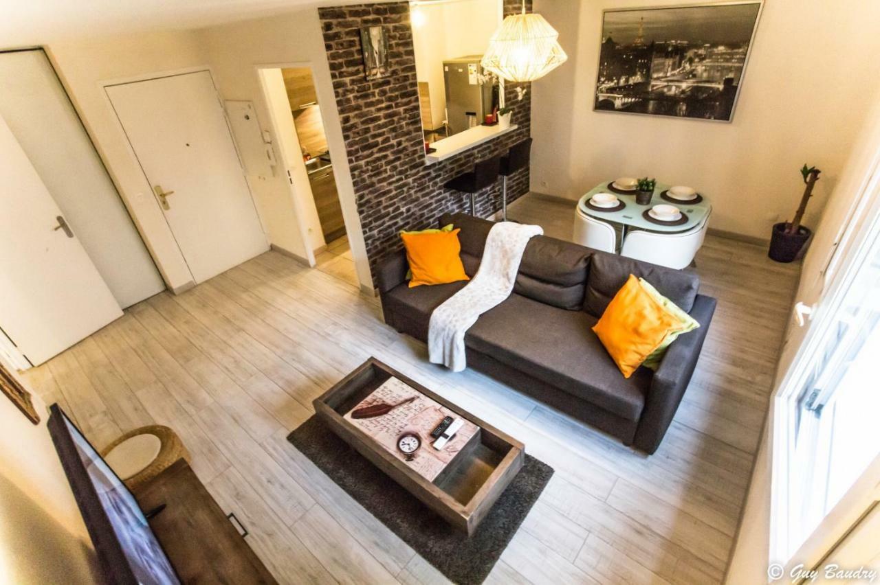 Chic Apart With Bar In Paris Saint-Denis  Ngoại thất bức ảnh